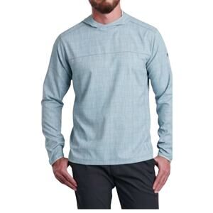 KUHL Persuadr Anorak Hoodie, Aqua Haze, Men's Size Small